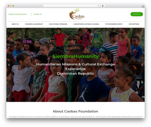 Theme WordPress OceanWP - caobasfoundation.org