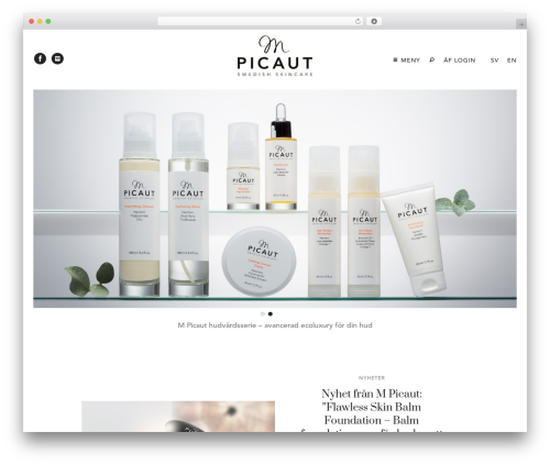 The Sceleton theme top WordPress theme - mettepicaut.se
