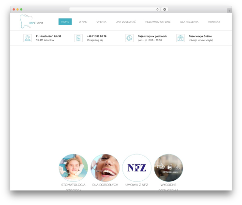 Theme WordPress LC Blank - leodent.pl