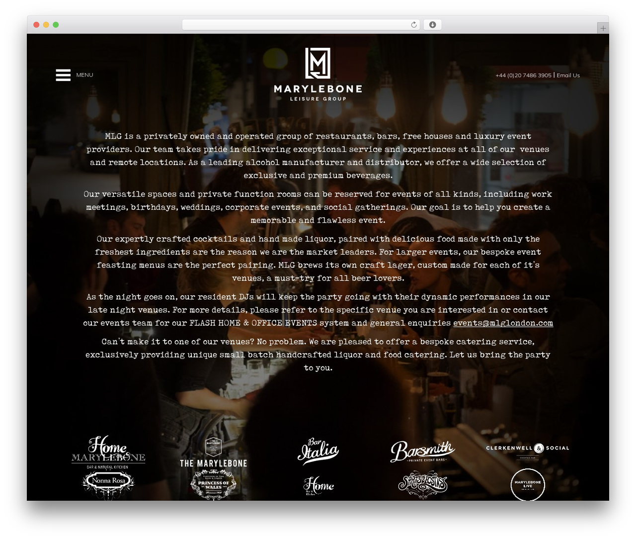 WordPress theme H5 - mlglondon.com WordPress theme H5 - mlglondon.com