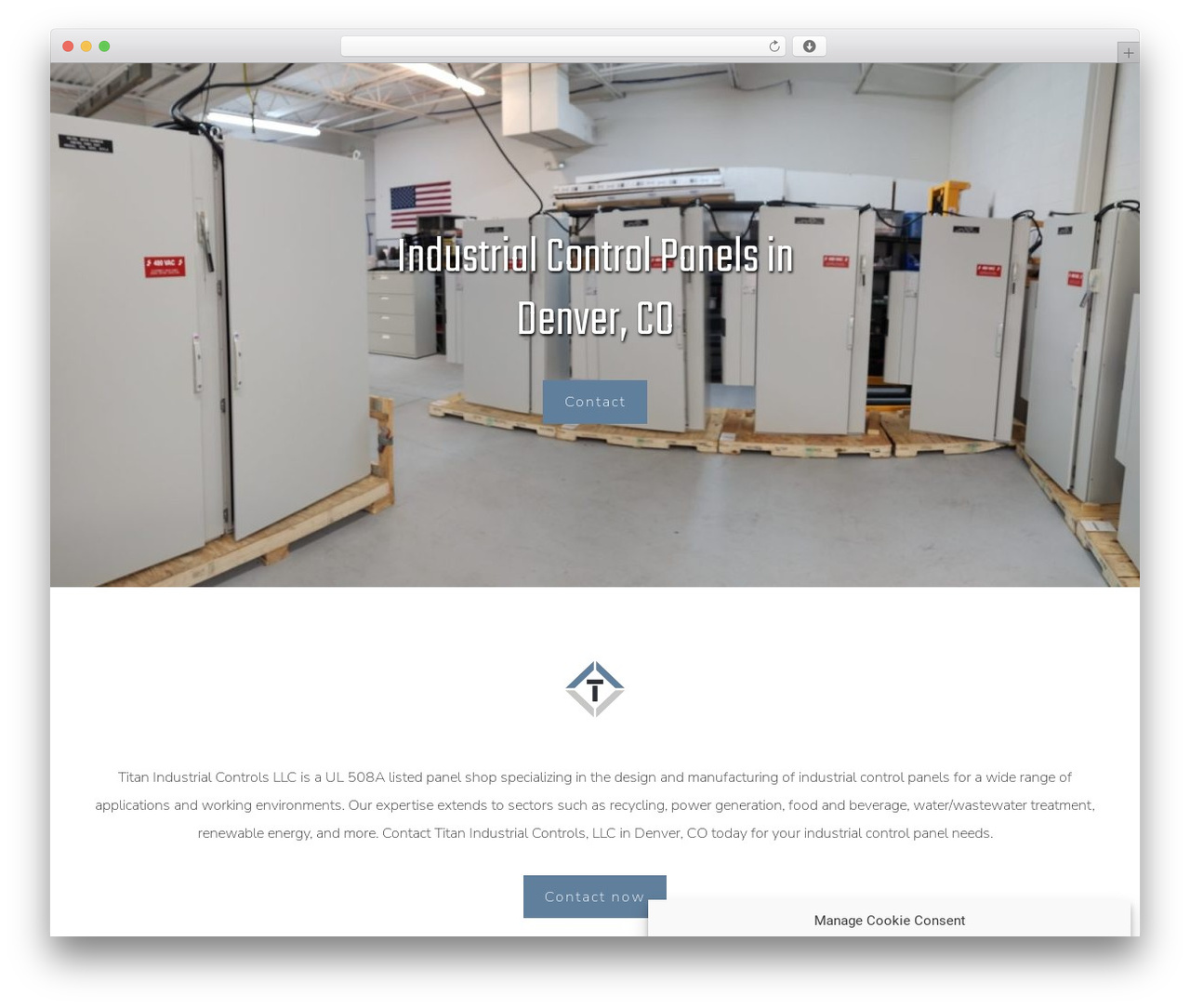 WordPress theme Constructor - titan-ind.com