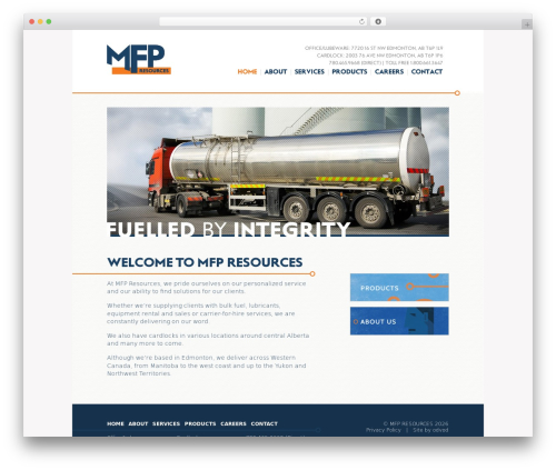 WordPress theme MFP Resources - mfpresources.com
