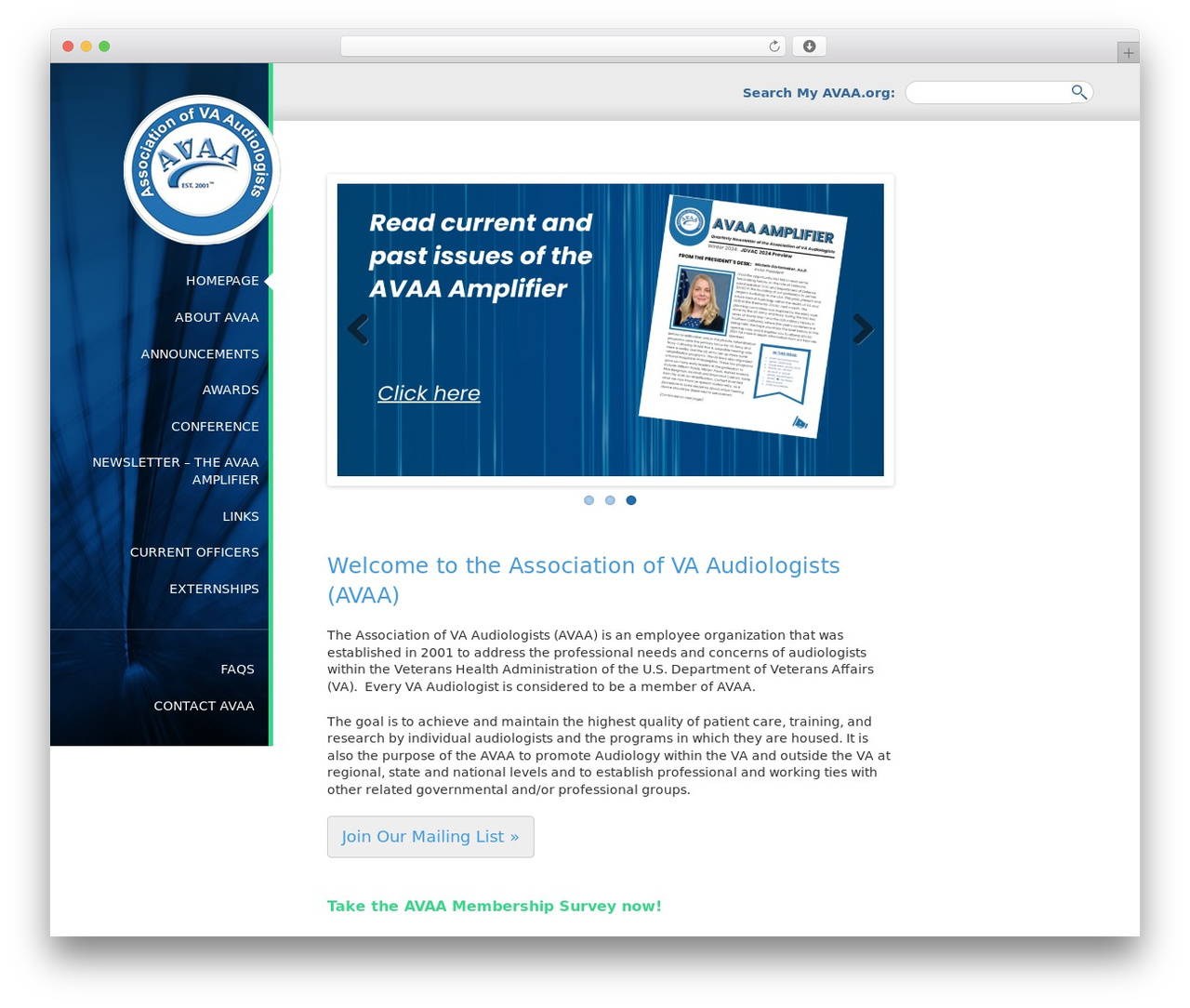 WordPress theme My AVAA Theme - myavaa.org WordPress theme My AVAA Theme - myavaa.org