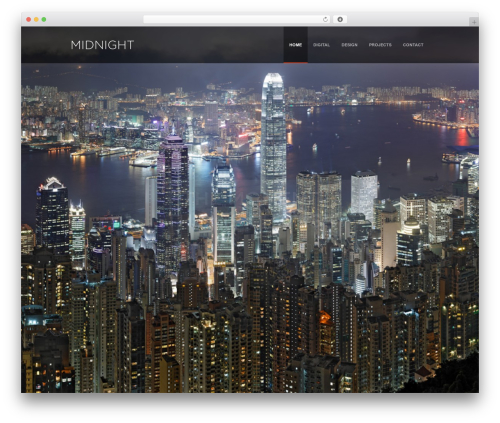 WordPress theme Supernova - Multi-Purpose Theme - midnight-digital.com