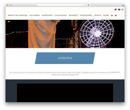 WordPress website theme Max - midnighttrail.com