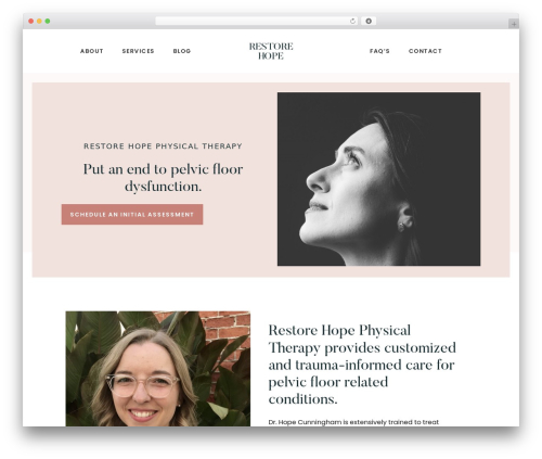 WP theme Coaching Plus - restorehopept.com