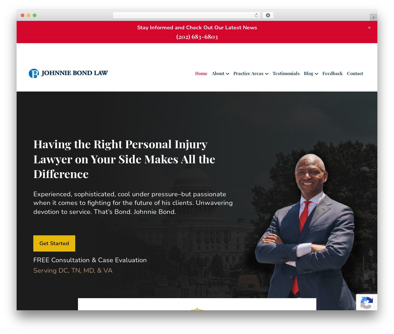 Beaver Builder Theme theme WordPress - johnniebondlaw.com