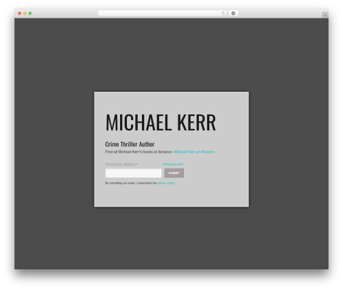 Best WordPress theme Launch Effect - michaelkerr.org Best WordPress theme Launch Effect - michaelkerr.org