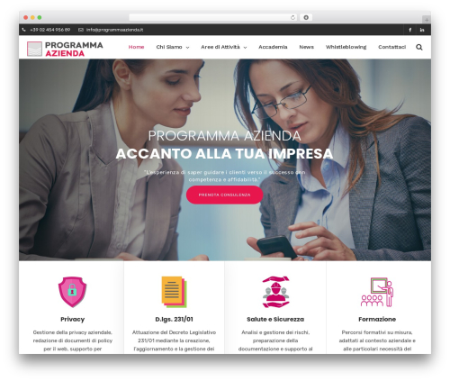 Radiantthemes mega menu WordPress plugin - programmaazienda.com
