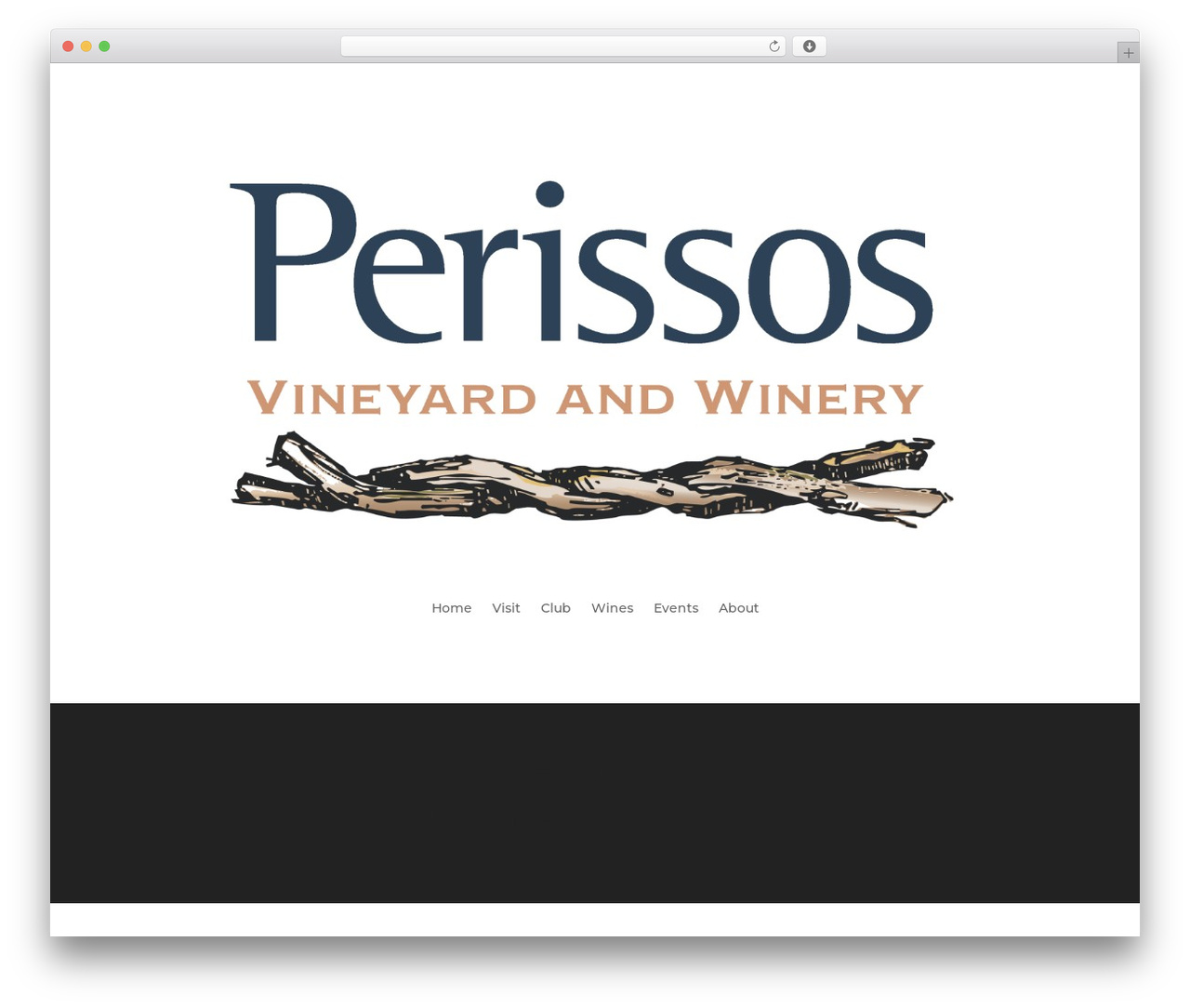 Divi theme WordPress - perissosvineyards.com