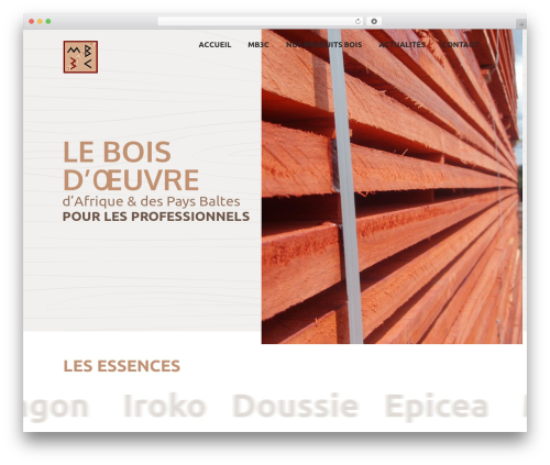 EOLIS WP theme - mb3c.fr