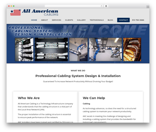 Genesis WordPress theme - aacabling.net