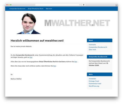 GovPress WordPress theme - mwalther.net