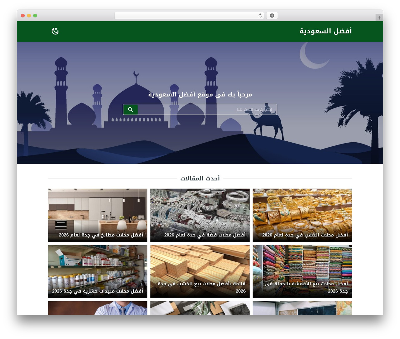 LightMag WordPress theme - saudi-best.com
