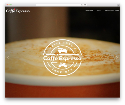 Malefic WP theme - caffeexpresso.com