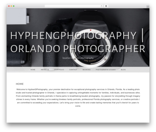 Simple photo feed WordPress plugin - hyphengphotography.com