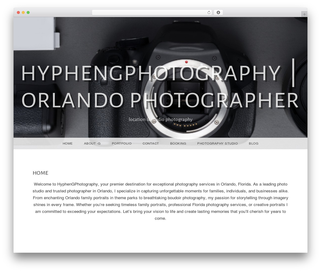 Snaps wallpapers WordPress theme - hyphengphotography.com