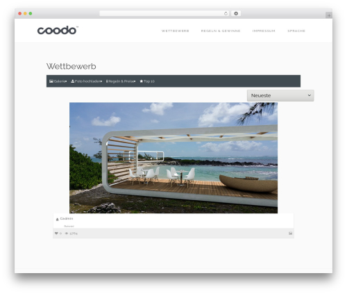 So Simple 75 WordPress theme - mycoodo.com