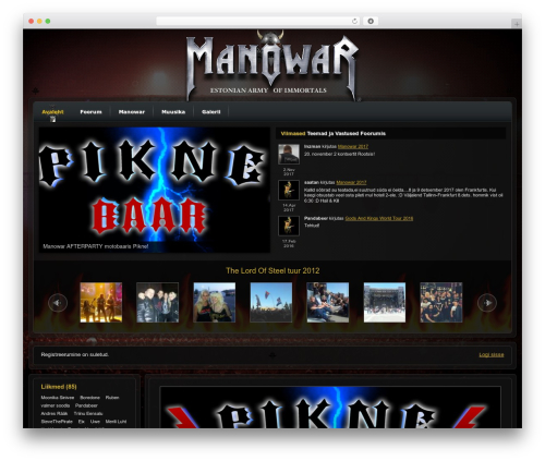 Theme 2013 WordPress theme - manowar.ee Theme 2013 WordPress theme - manowar.ee