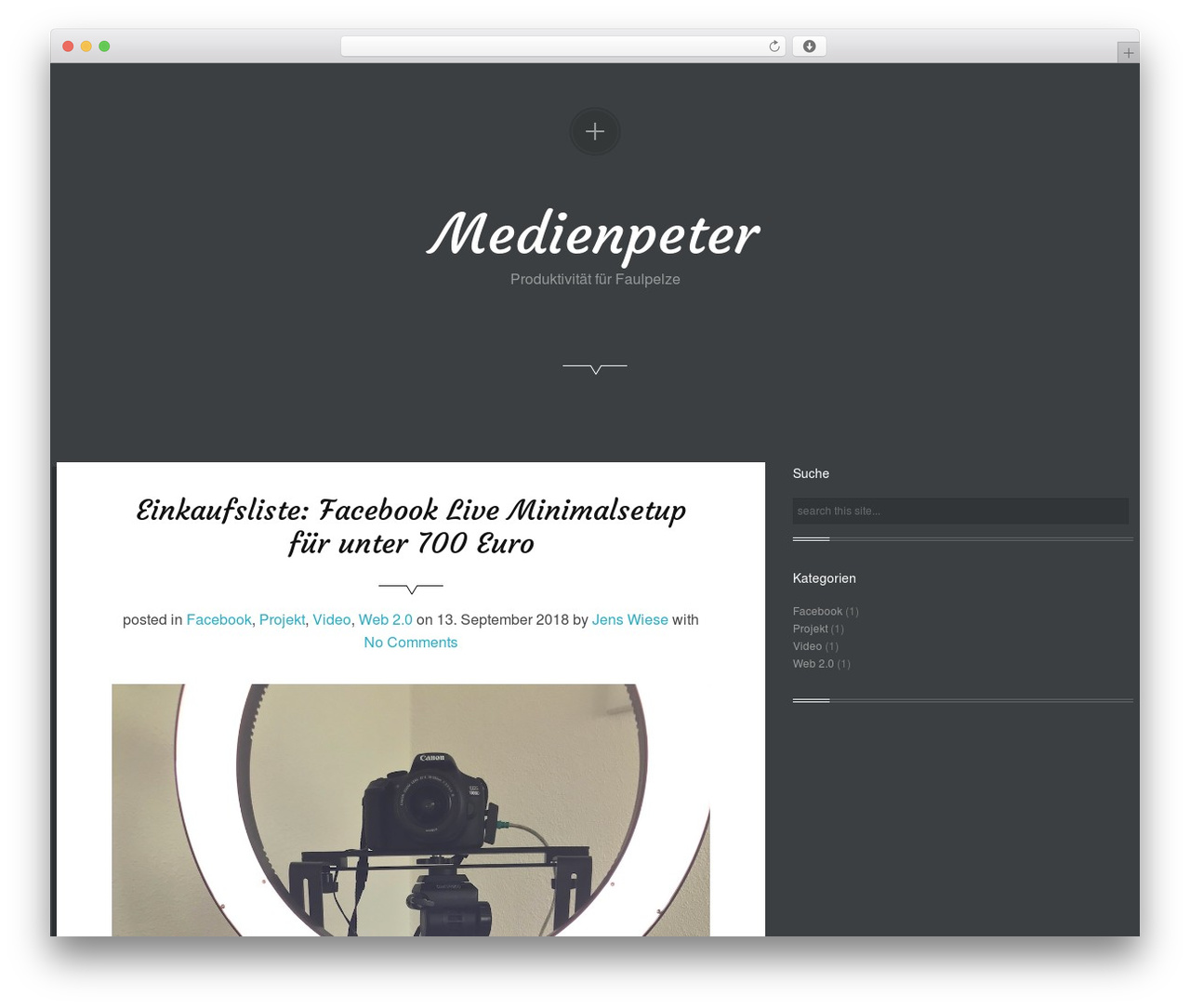 Theme WordPress Phrase - Responsive Wordpress Blog Theme - medienpeter.de