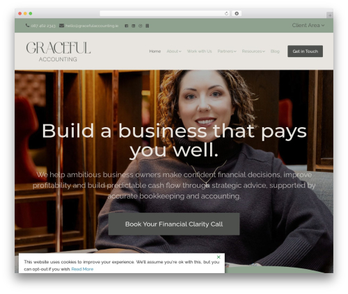 Theme WordPress Wave - gracefulaccounting.ie