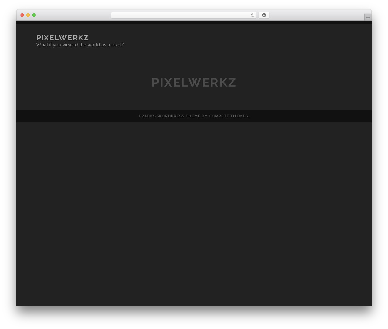 Tracks WordPress theme - asapixel.com