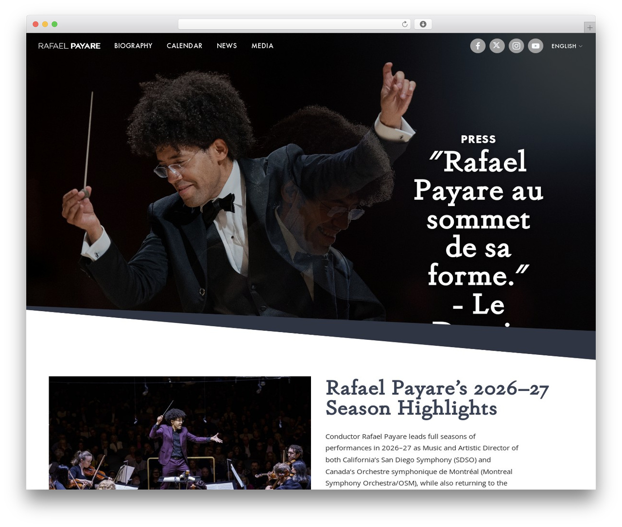 Tune WordPress theme - rafaelpayare.com