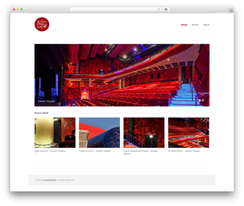 Uber WordPress theme - cruzalmeida.com
