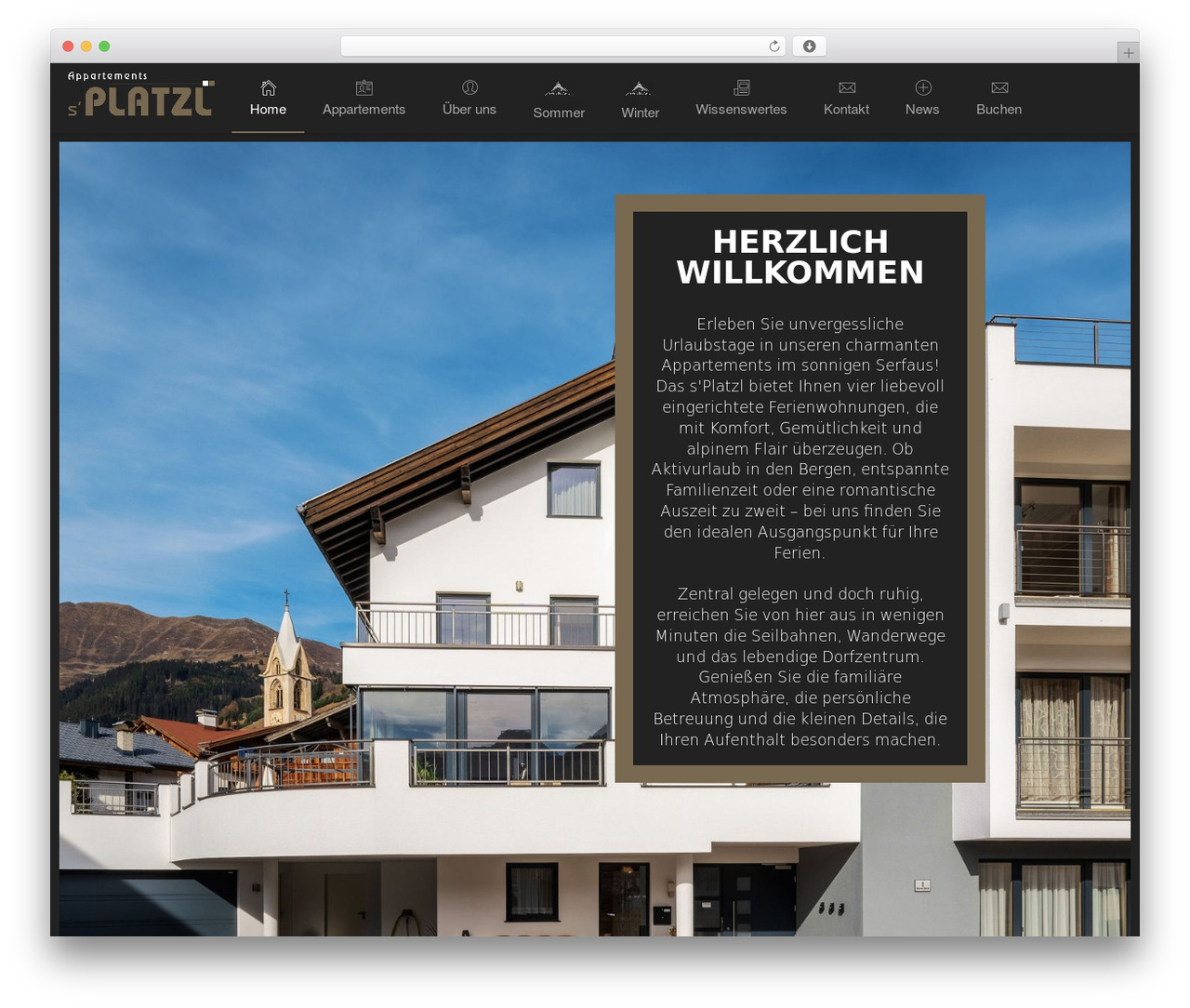Unique Child WordPress theme - s-platzl.net