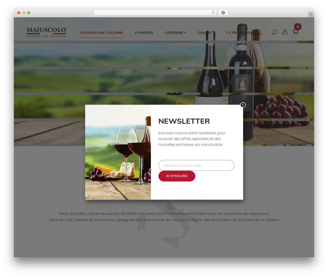 WordPress theme Ogania Child - maiuscolo.ch