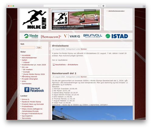 Events calendar WordPress plugin - moldeolymp.no