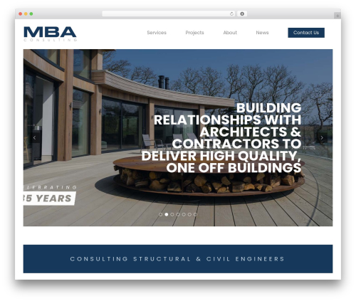WordPress theme Main - mbatruro.co.uk