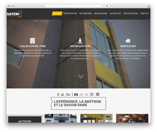 WordPress theme Starter Theme - satem-menuiserie.fr