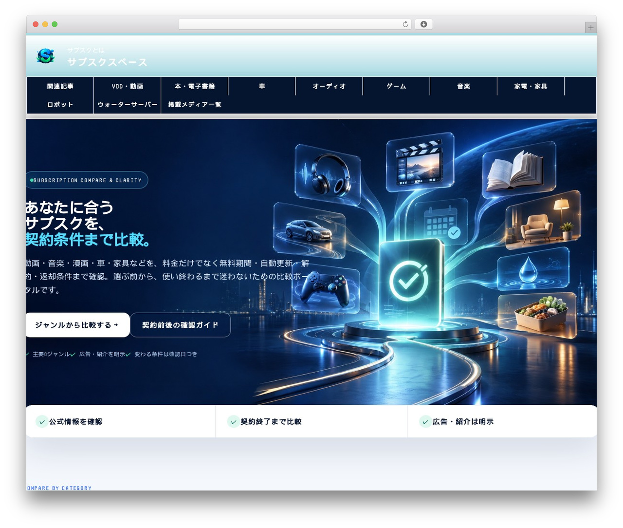 AFFINGER WordPress theme - subsc.space