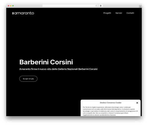 Amaranto top WordPress theme - amarantoweb.com