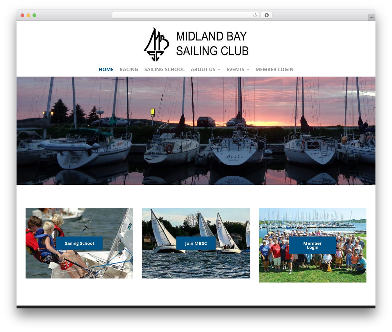 Create WordPress website theme - midlandbaysailingclub.com Create WordPress website theme - midlandbaysailingclub.com