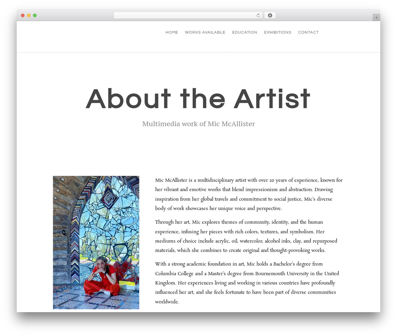 Divi theme WordPress - micmcallister.com Divi theme WordPress - micmcallister.com