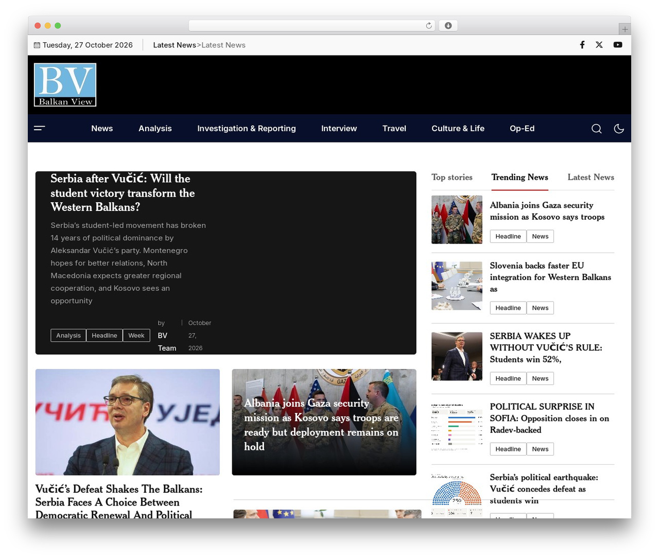 Forcast WordPress theme - balkanview.com Forcast WordPress theme - balkanview.com