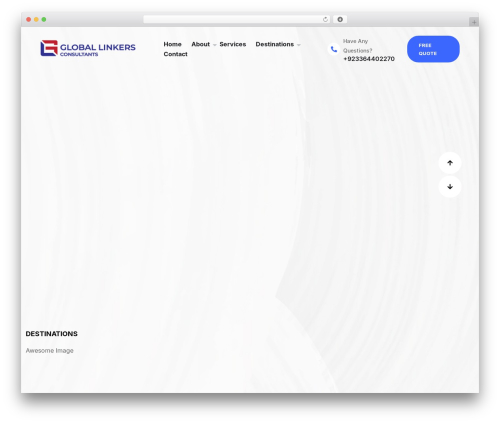 Imigrat WordPress theme - globallinkers.uk