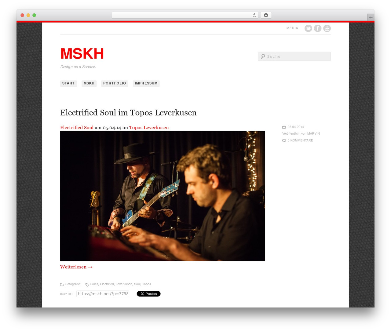 Nilmini WordPress theme - mskh.net