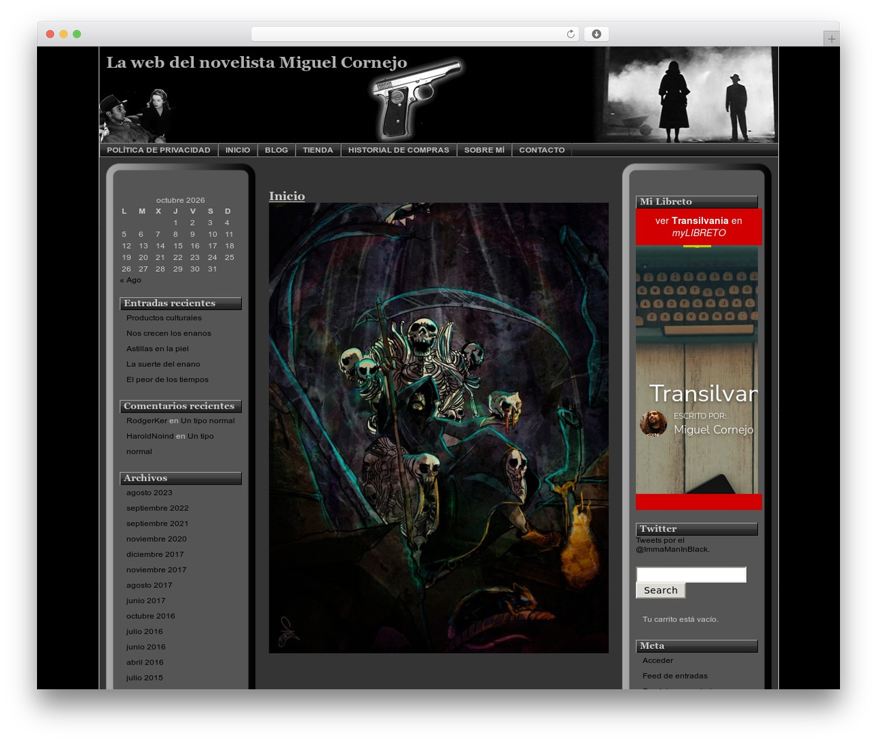 Noir WordPress theme - miguel-cornejo.com Noir WordPress theme - miguel-cornejo.com