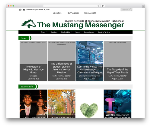 Sno countdown WordPress plugin - mustangmessenger.net