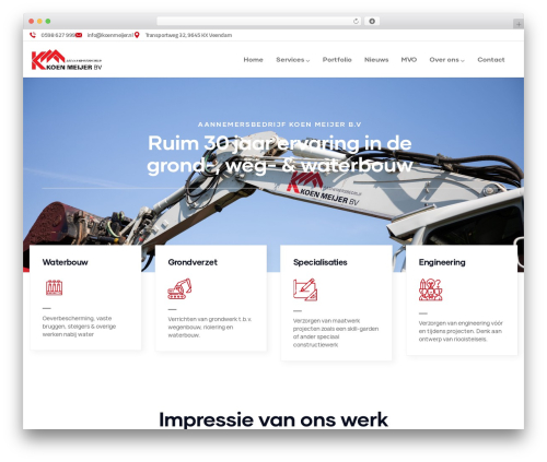 Theme WordPress Constix - koenmeijer.nl