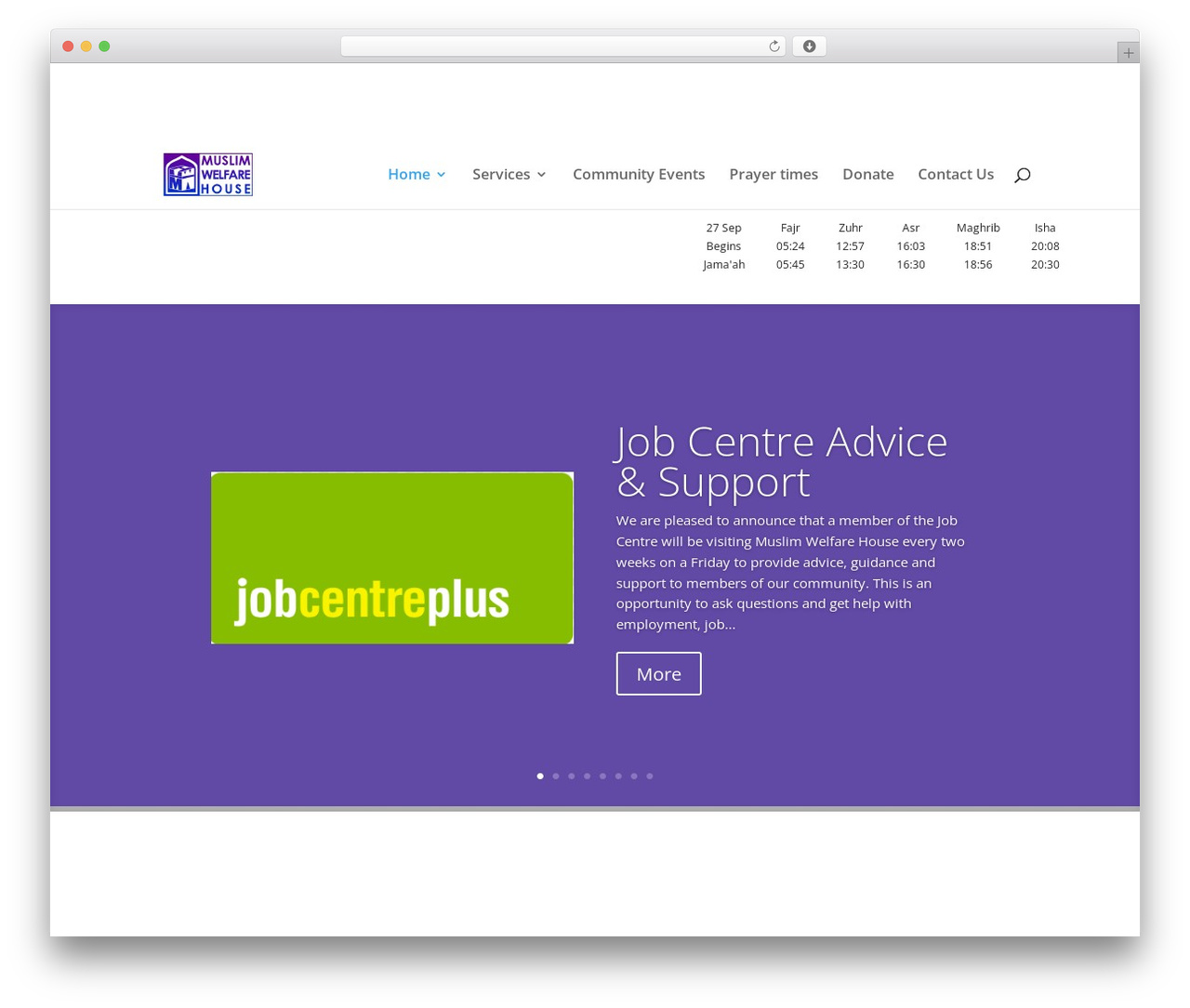 Theme WordPress Divi - mwht.org.uk