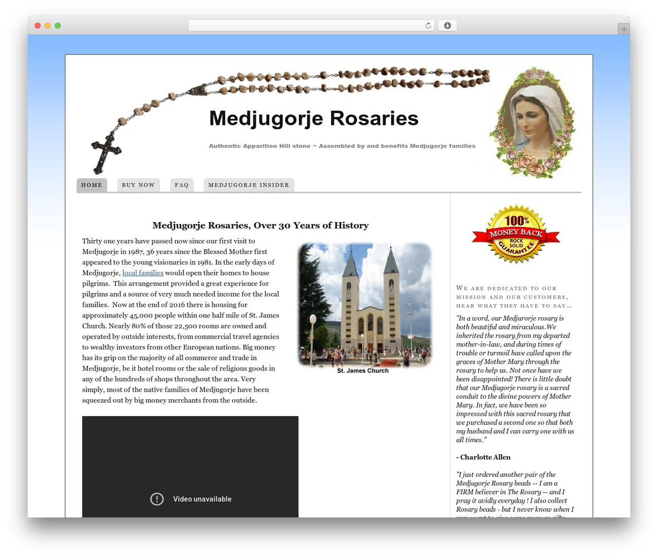 Thesis WordPress theme - medjugorje-rosaries.com Thesis WordPress theme - medjugorje-rosaries.com