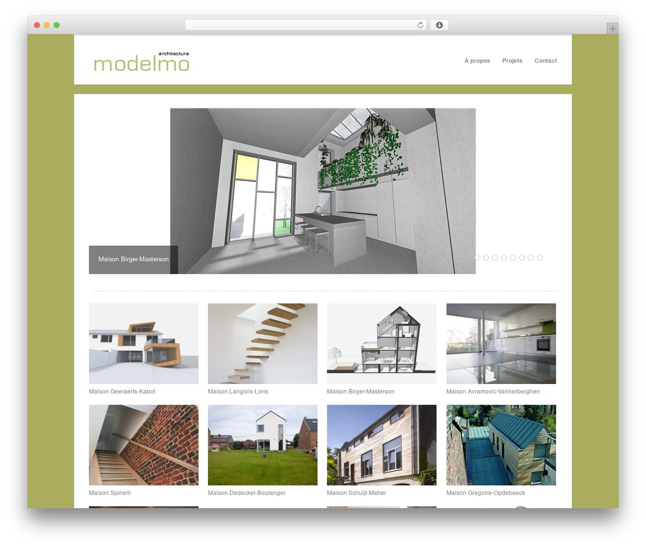 Uber top WordPress theme - modelmo.be
