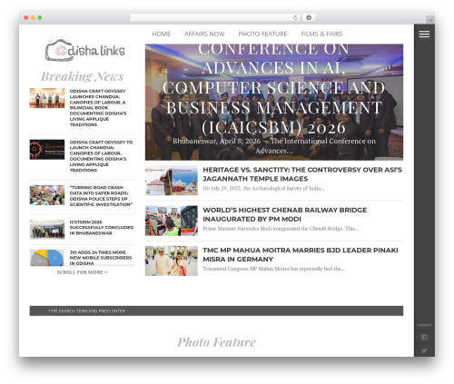 Theia post slider WordPress plugin - odishalinks.com