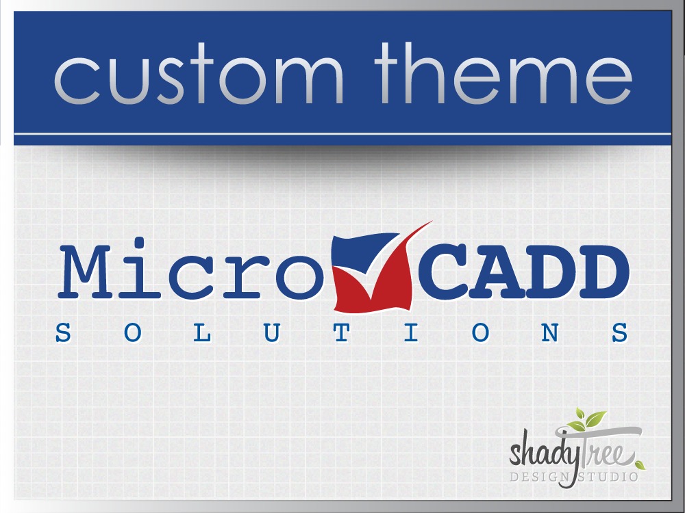 WordPress theme MicroCADD WordPress theme MicroCADD