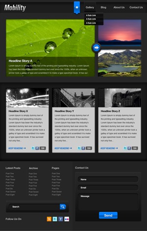 WordPress theme mobility WordPress theme mobility