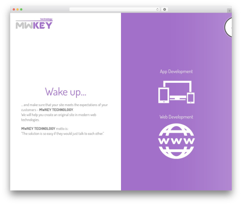 WordPress theme MWKEY - mwkey.com